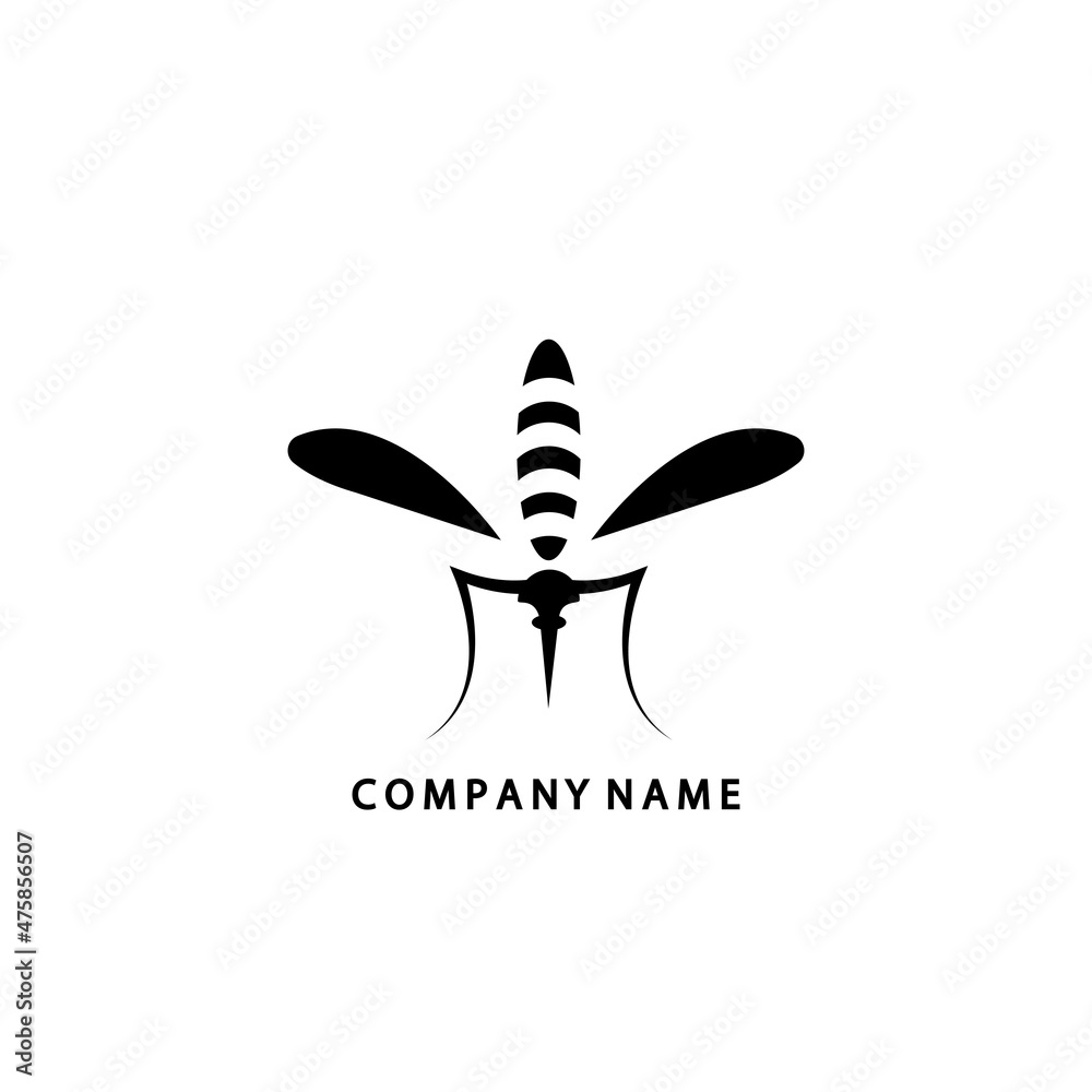 mosquito logo vector template mosquito logo vector template