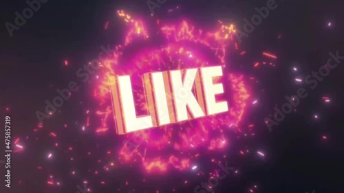 A text saying 'Thanks for watching, subscribe, like, comment' on a shiny background