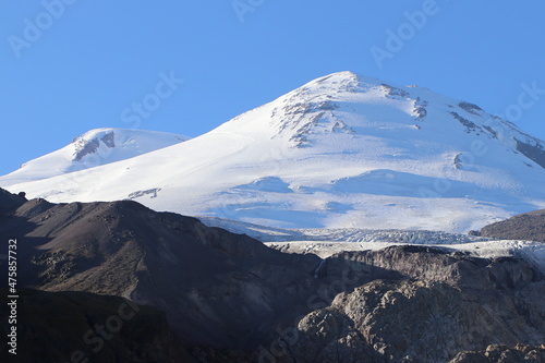 snow covered mountain Elbrus