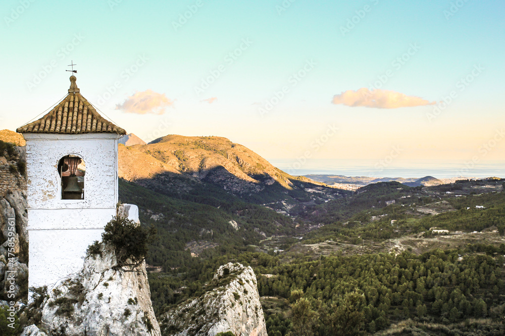 Tower bell of the Castle of Guadalest