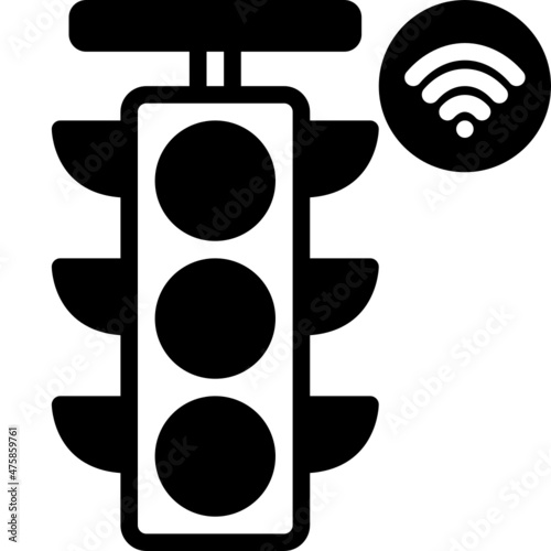 traffic light gradient icon