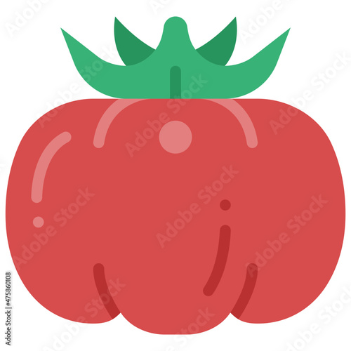 tomato flat icon