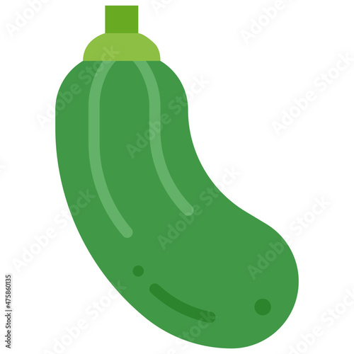 zucchini flat icon