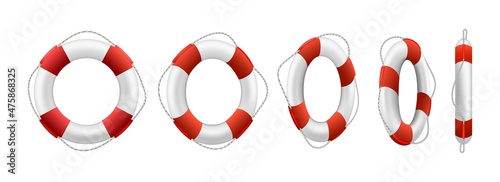 Rescue buoy 3d views