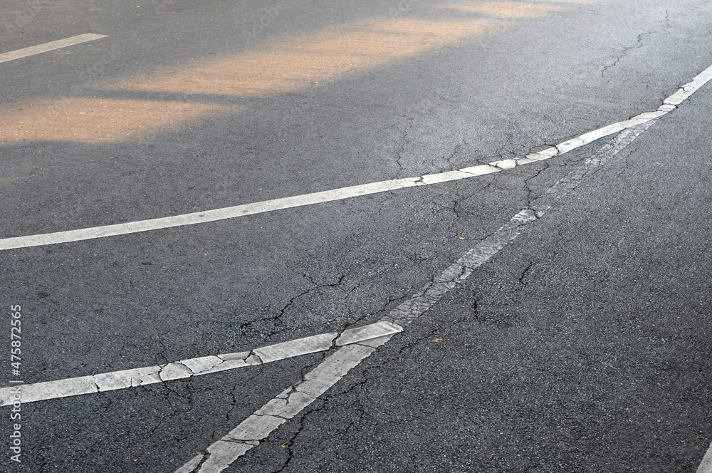 Fototapeta premium asphalt road texture