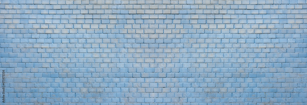 blue tiled wall brick background