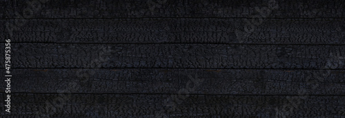 Fotografia burnt wood background firewood pattern