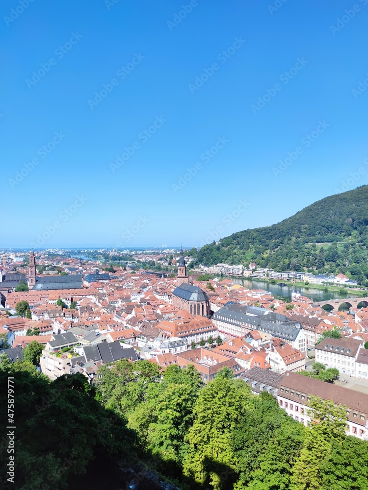 Obraz premium Heidelberg from the top