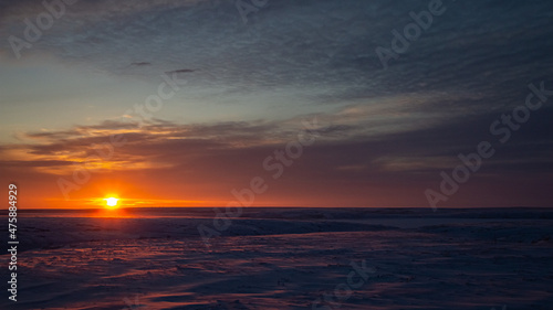 sunset on the north © Антон Дроздов