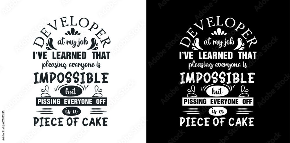 Fototapeta premium profession tshirt design, Typography tshirt design, vector tshirt, t-shirt design, custom tshirt design, tshirt, trendy tshirt design.