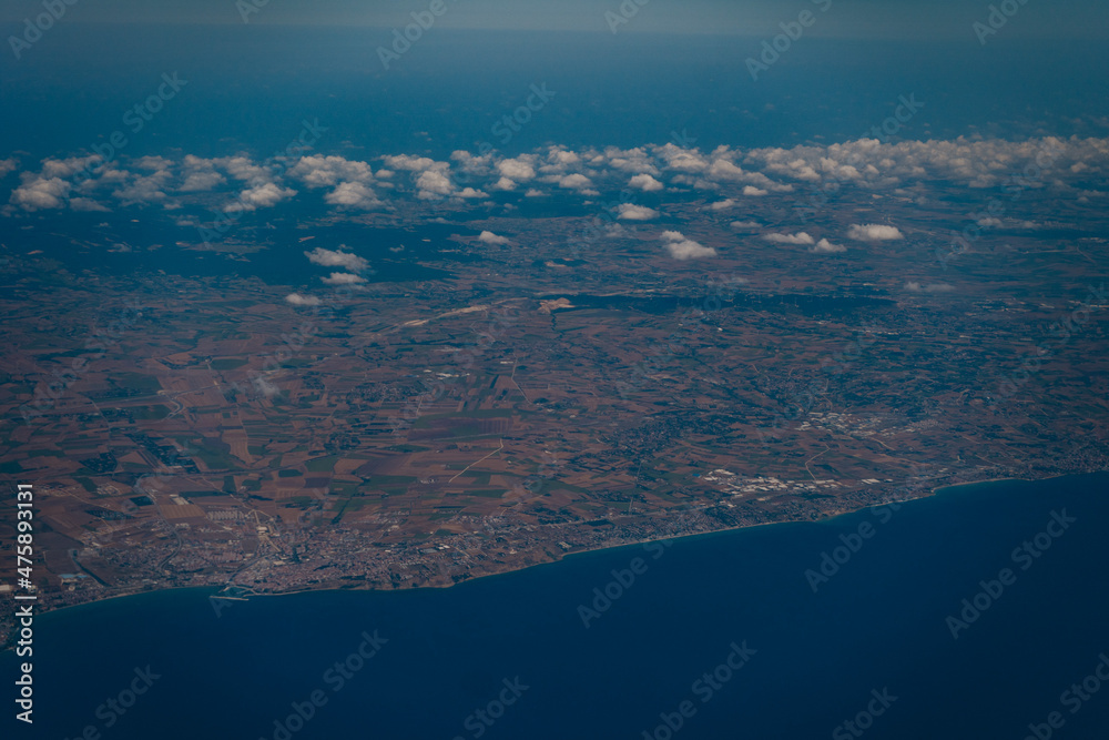 aerial view of the sea aerial view of the sea
