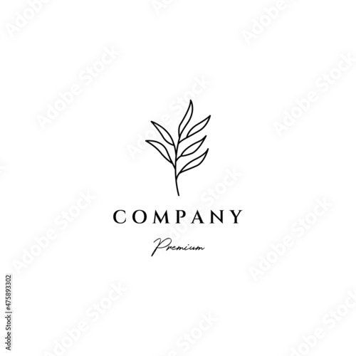 line art icon logo minimalist vector illustration design