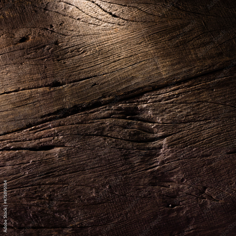 Texture and pattern of old dark brown wood.Old wood concept in vintage tone Texture and pattern of old dark brown wood.Old wood concept in vintage tone