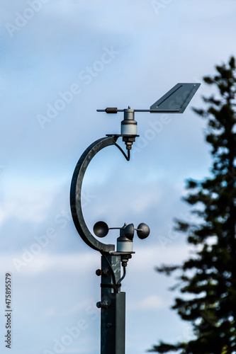 Weather station for alpine area.
