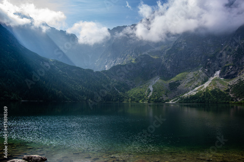 Morskie Oko lake in Tatra Mountains