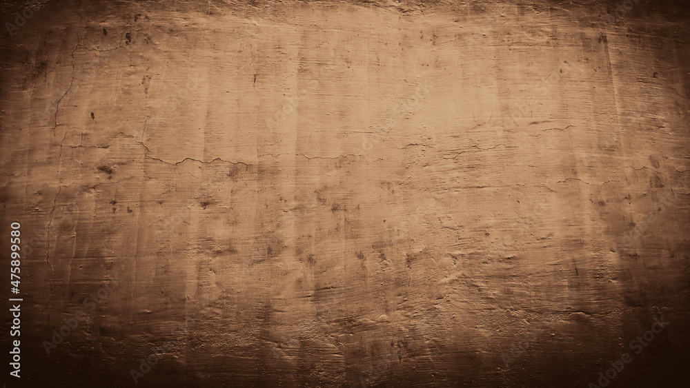Obraz premium brown vintage grungy texture background of wall concrete, abstract background.