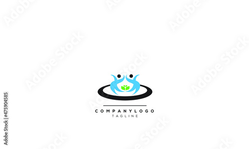 Alphabet letters Initials Monogram logo FROG, GROG INITIAL