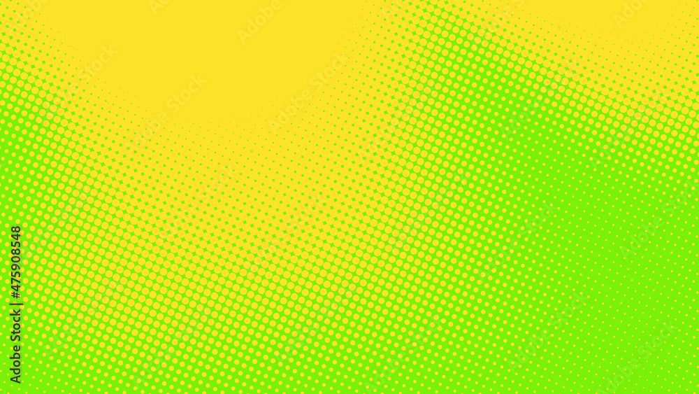 Abstract dots halftone green yellow colors pattern gradient texture background. Abstract dots halftone green yellow colors pattern gradient texture background.