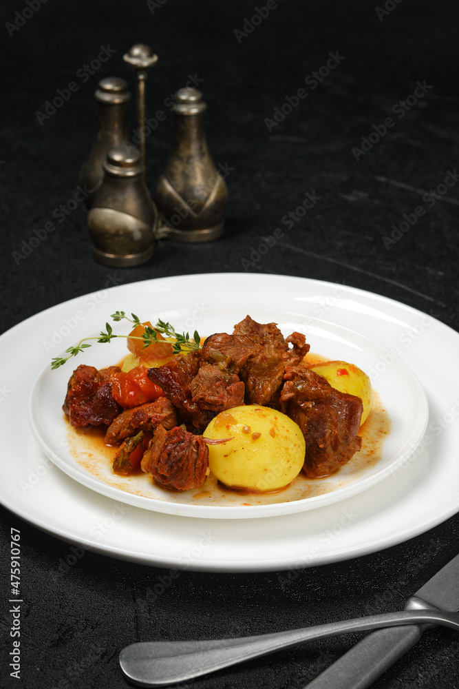 Lamb stew with potato Lamb stew with potato