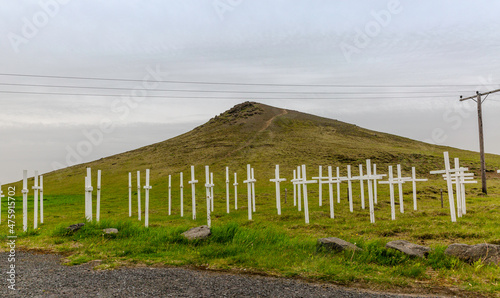Photos Iceland Crosses represent 52 people