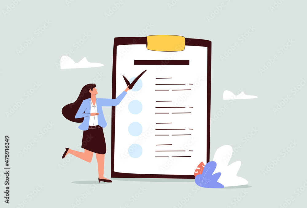 Self assessment, evaluate yourself for personal development or work