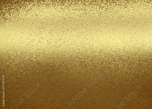 Golden Abstract  decorative paper texture  background  for  artwork  - Illustration