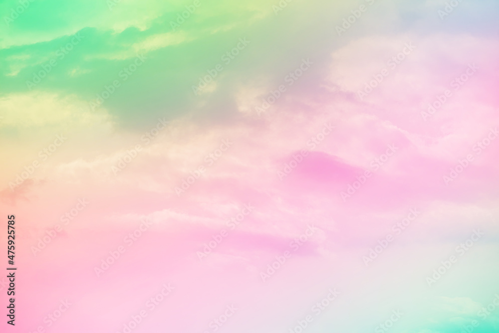 Obraz premium Amazing beautiful sky with clouds