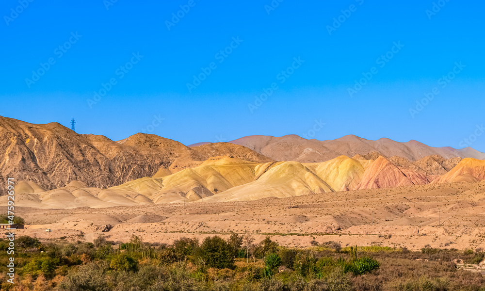 Uzbekistan, landscape between Termiz and Boysun