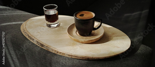 turkish coffee on the table