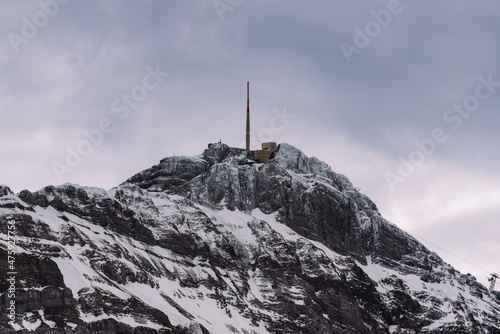 Swiss mountains - monumental rock formations in the Alps