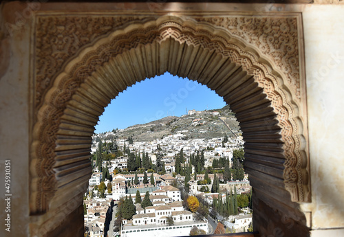 la alhambra de granada en España
