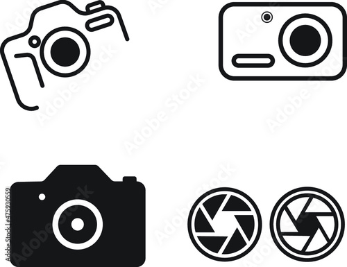 set of cameras LOGO