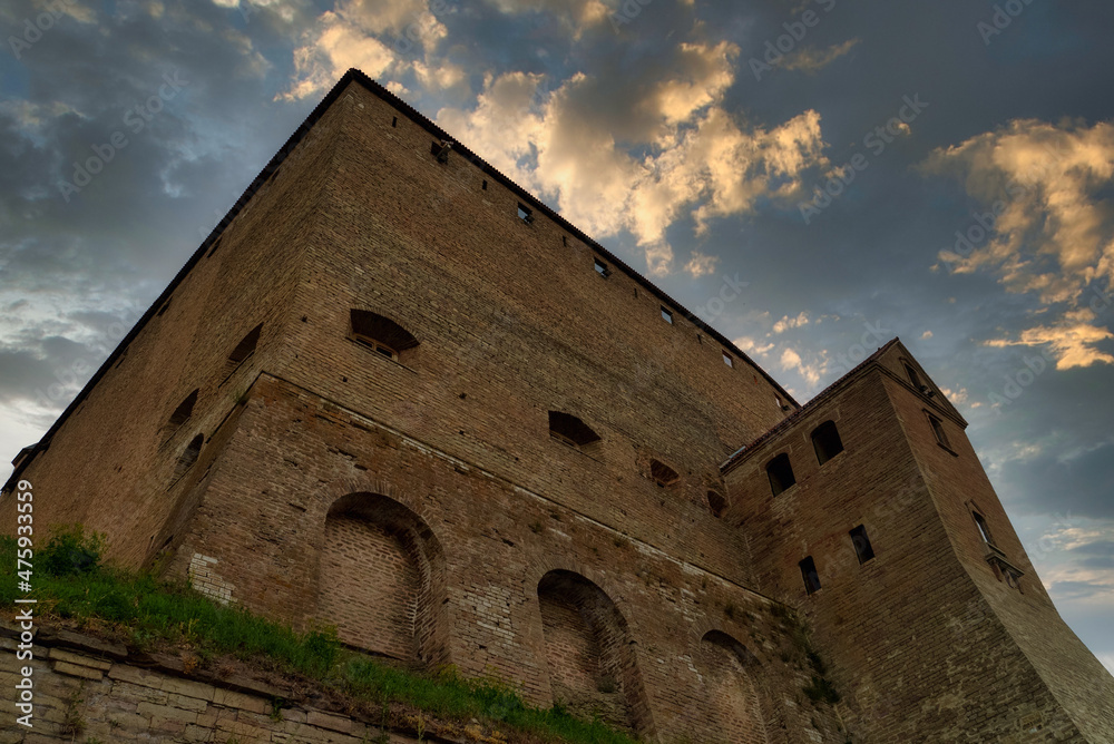 Narva Castle on the border of Estonia and Russia. Narva Castle on the border of Estonia and Russia.