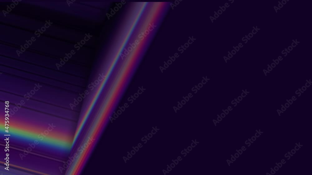 Abstract purple background with rainbow lines Abstract purple background with rainbow lines