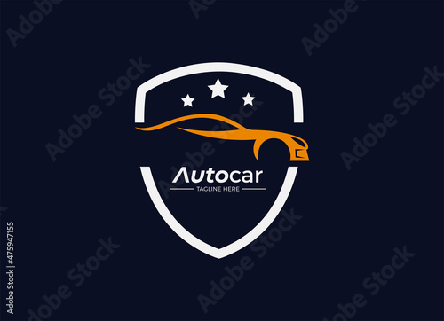 Cars dealer, automotive, autocar logo design inspiration. 