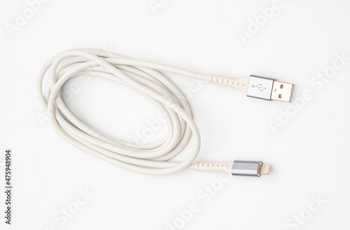 Computer network cable. Telephone cable. 