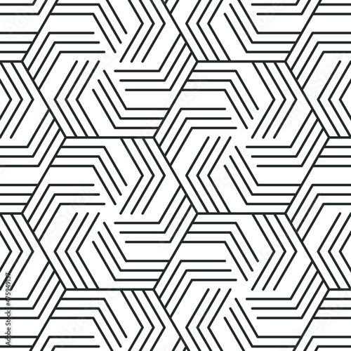 Art deco lines , pattern background. 