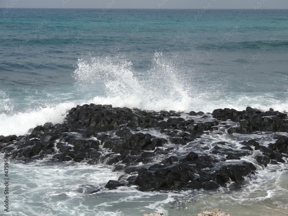 Sunny landscape of the Penghu Island