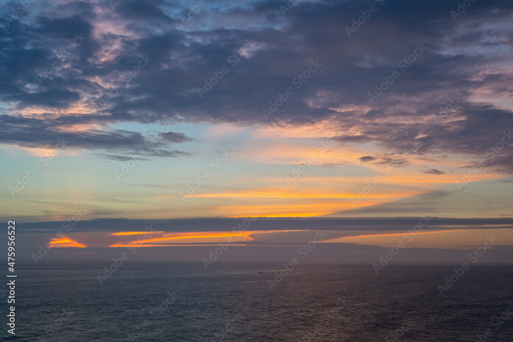 Sunset beautiful landscape at Penghu island Sunset beautiful landscape at Penghu island