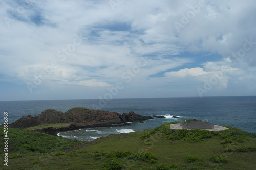 Overcast landscape of the Penghu Island