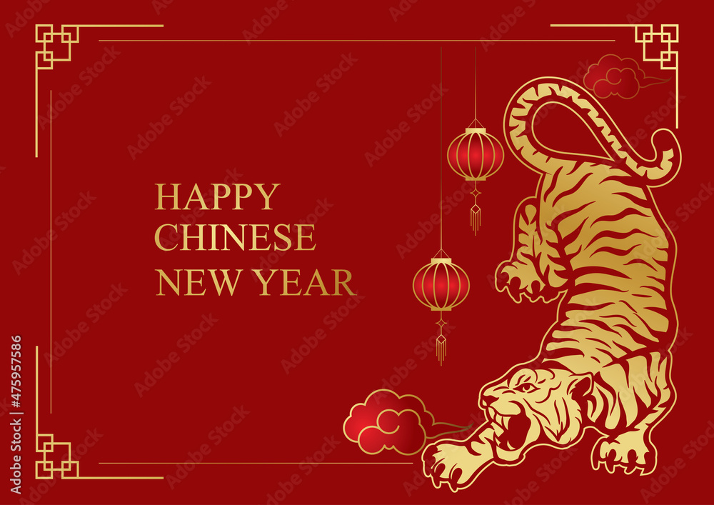 year of tiger icon background vector design as chinese new year greeting year of tiger icon background vector design as chinese new year greeting