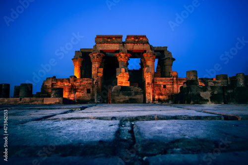 Fotografie, Obraz Temple of Kom Ombo in Markaz Egypt