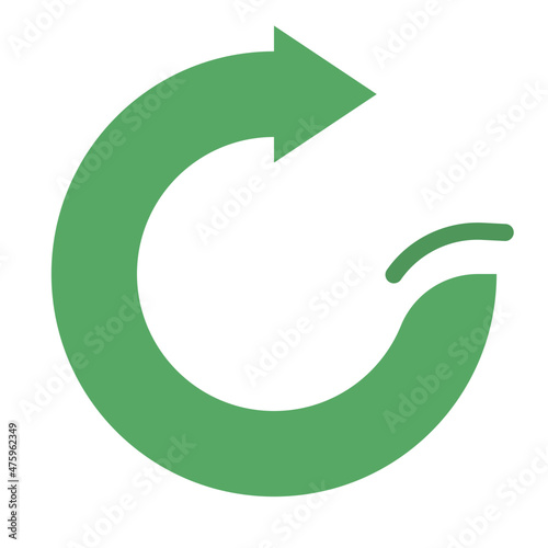 reload flat icon