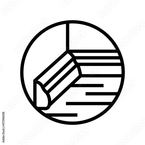 plinth accessory line icon vector. plinth accessory sign. isolated contour symbol black illustration