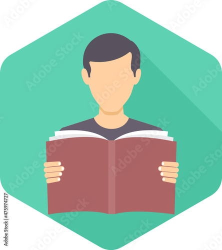 Boy Read Book