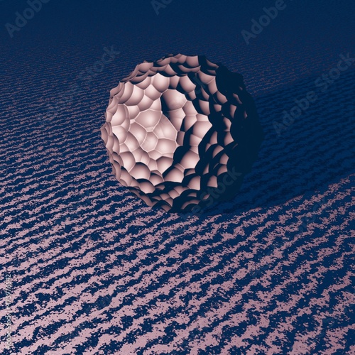 Bild auf Leinwand Complex ball