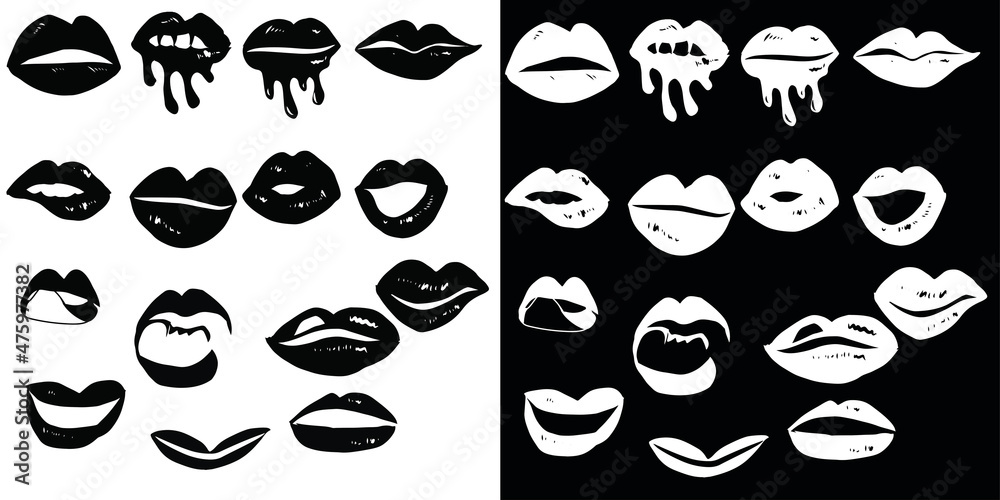 Sexy Lips Vector illustration design. you can applicated on tshirt Sexy Lips Vector illustration design. you can applicated on tshirt
