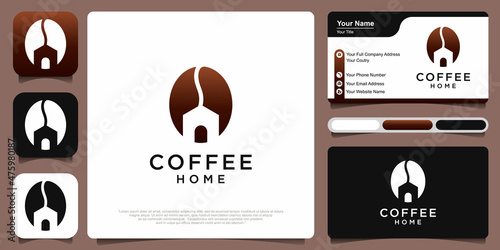 Coffee house logo Design Inspiration Vector