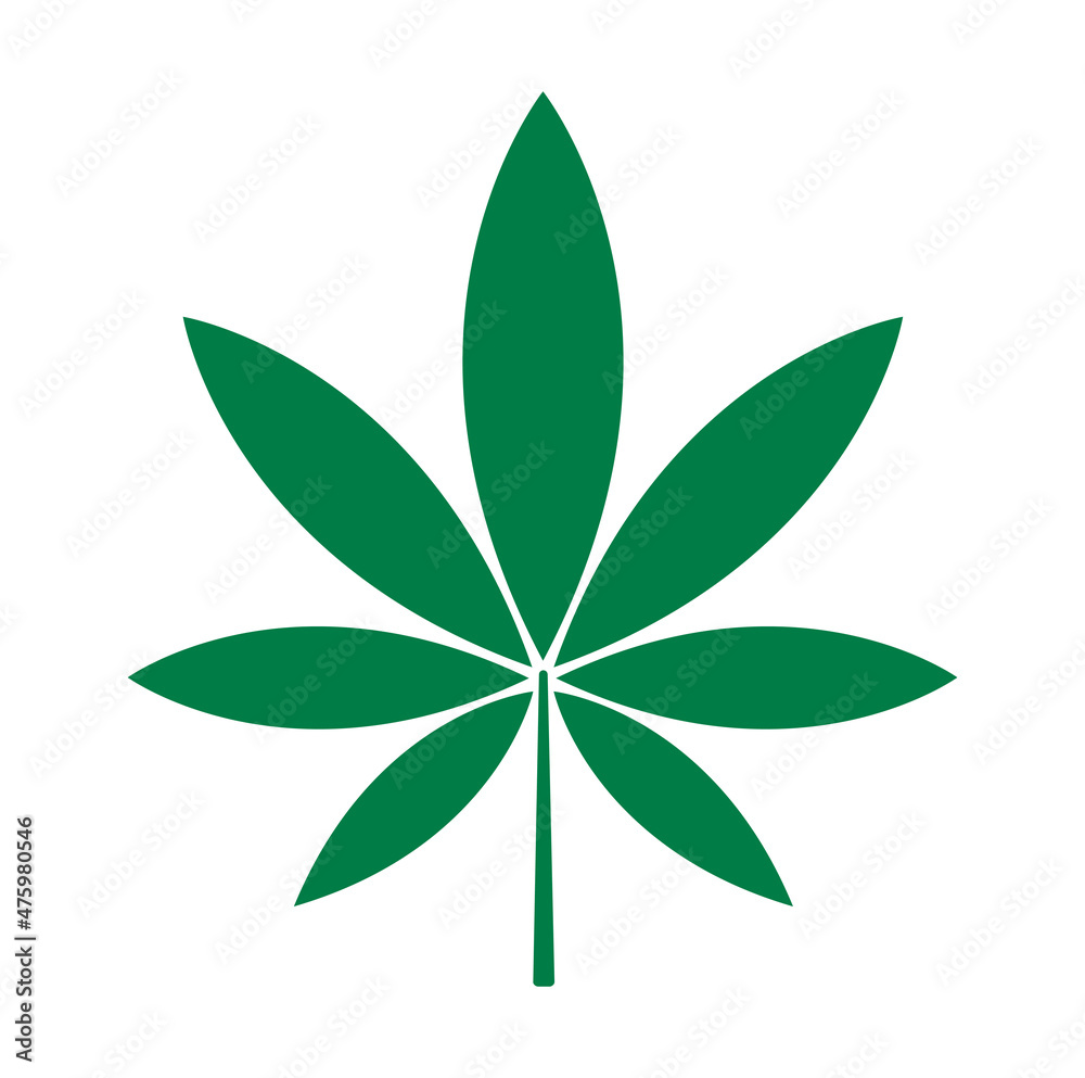 Marijuana leaf symbol, marijuana or hemp icon
Marijuana leaf symbol, marijuana or hemp icon