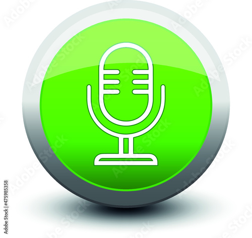 button vocal microphone